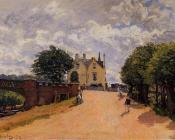 阿尔弗莱德西斯莱 - Inn at East Molesey with Hampton Court Bridge